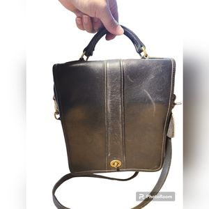 Mitchell Luxury Leather Purse Bag  Cross Body Black Made In USA